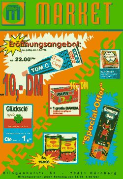  opening am 1. august '98 