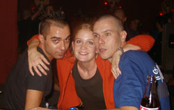  stets mit den m�dels am start 