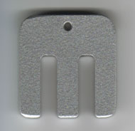  die mCard: oGr�sse, metall massiv 